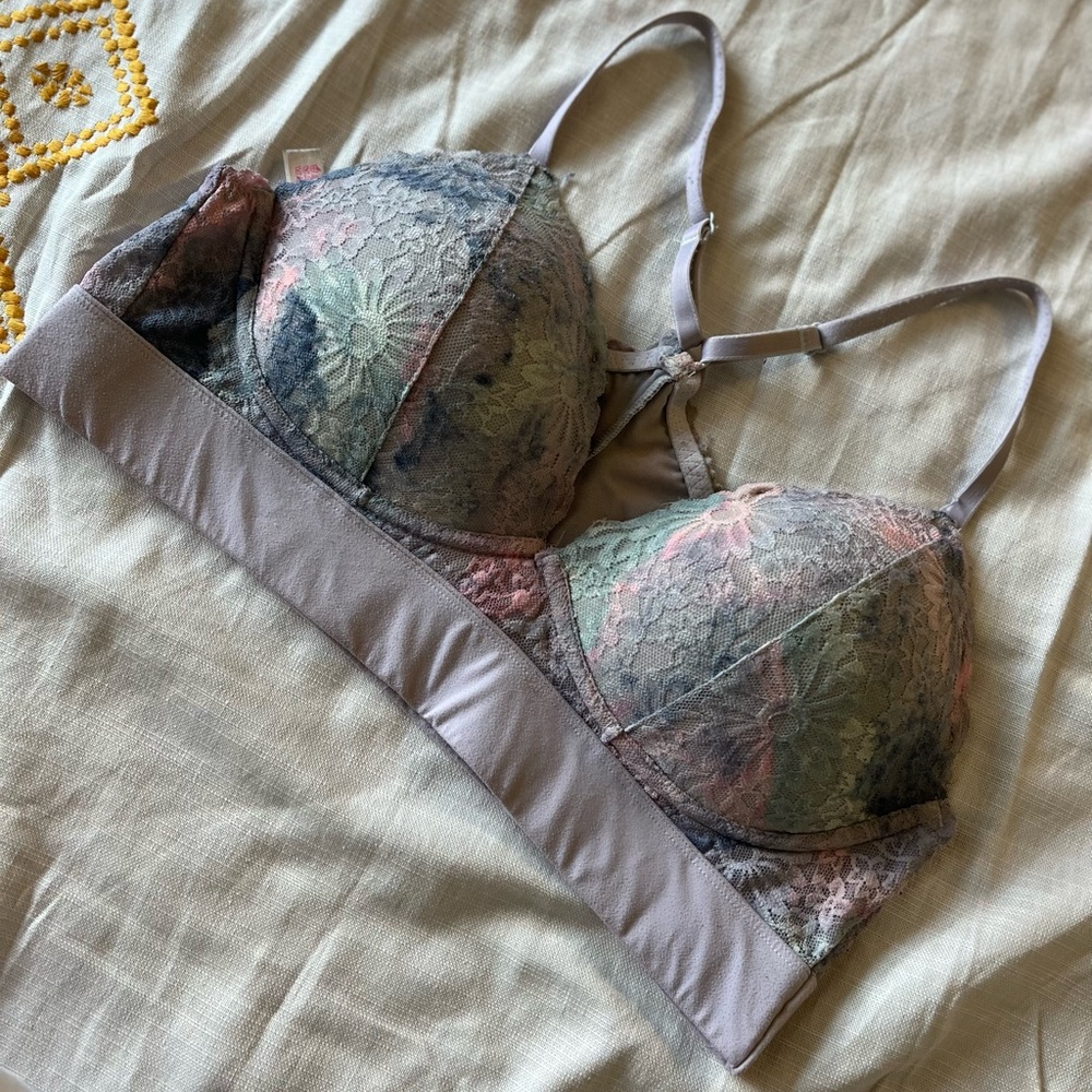 Victoria’s Secret PINK Razor Back Floral Bralette
